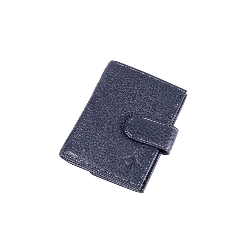 7870 Leather Card Holder Classic Style – RFID Protection, Compact Floater